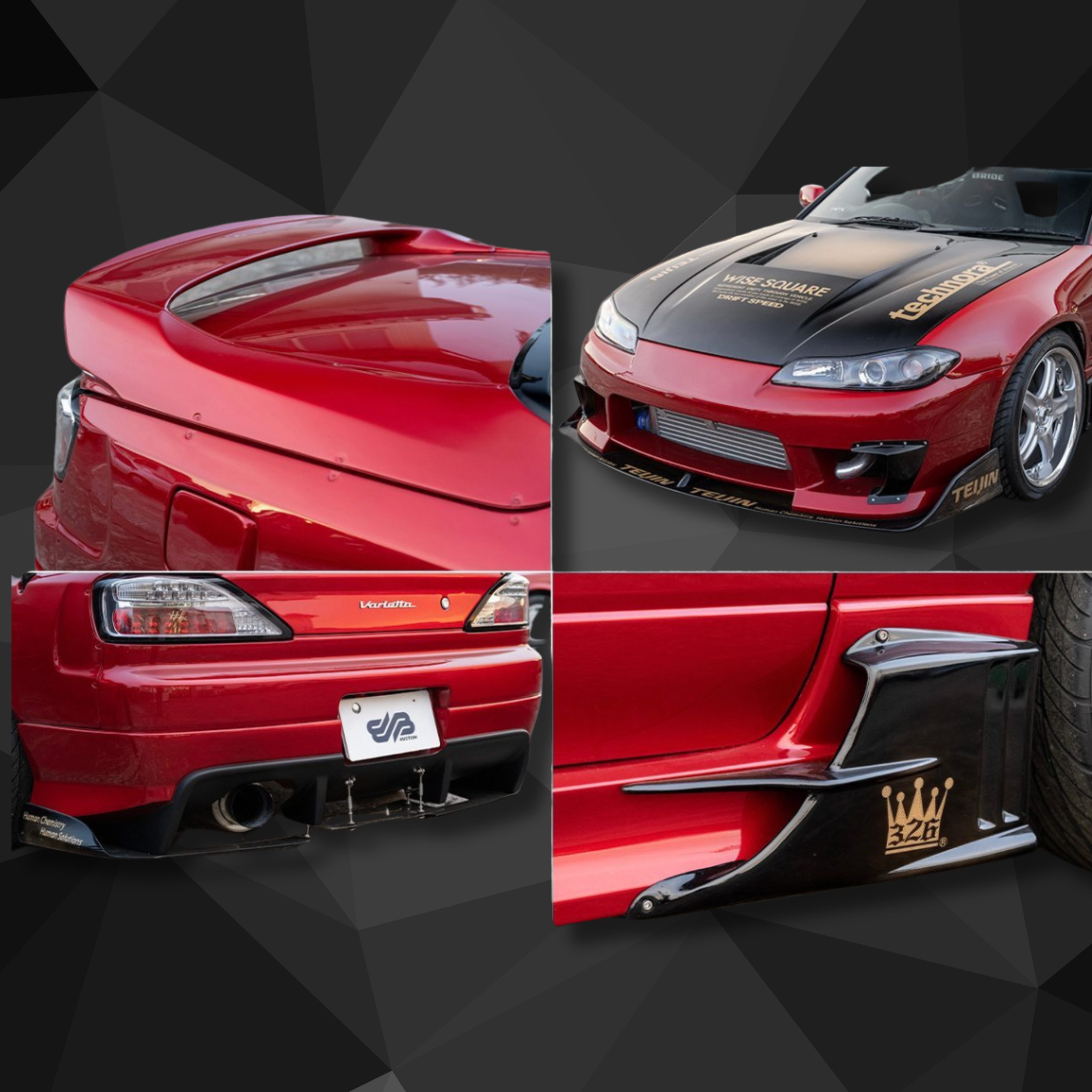 S15 SILVIA　＜Varietta＞ヴァリエッタ　専用エアロキット